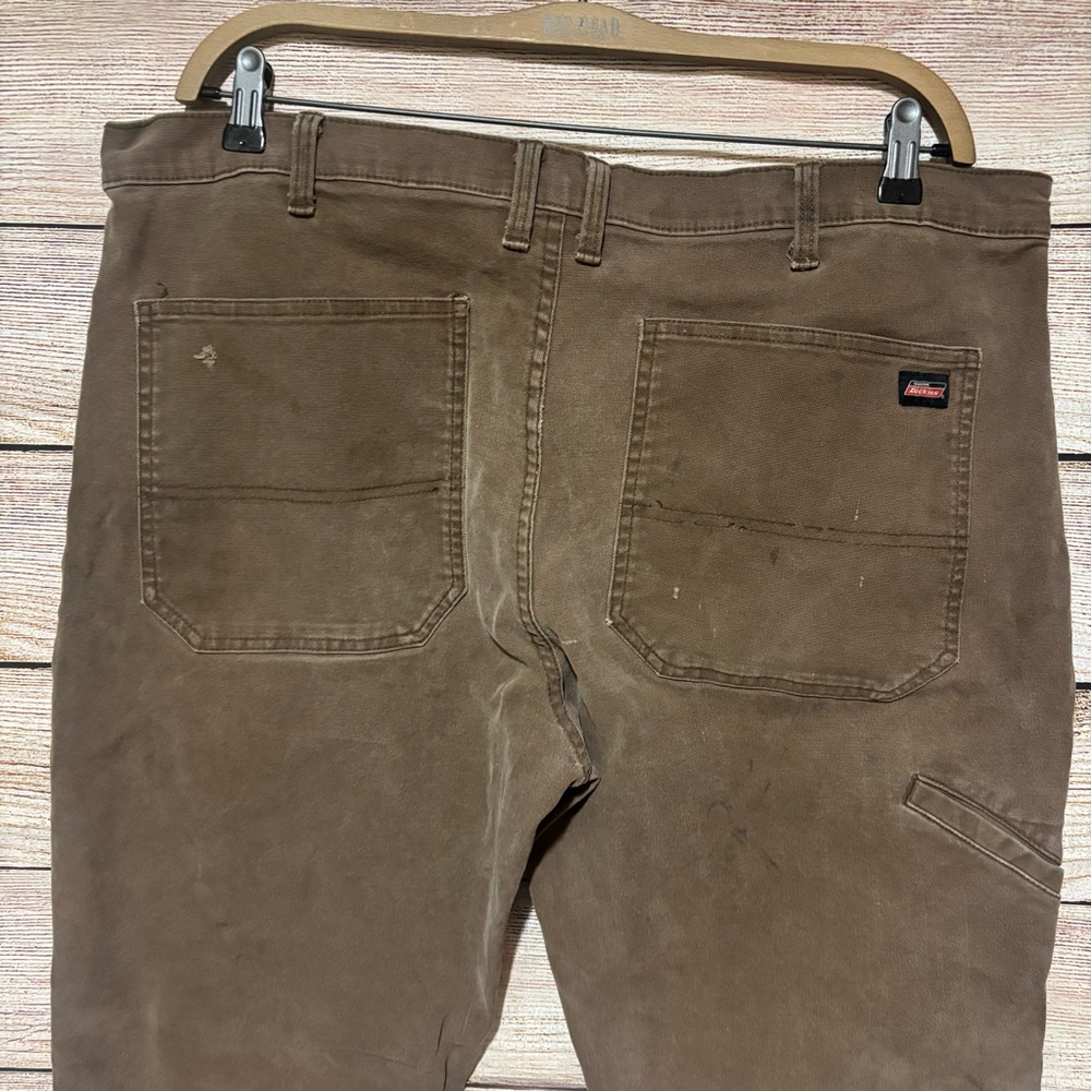 Men's 38x30 Dickies Brown Pants - Picture 6 of 11